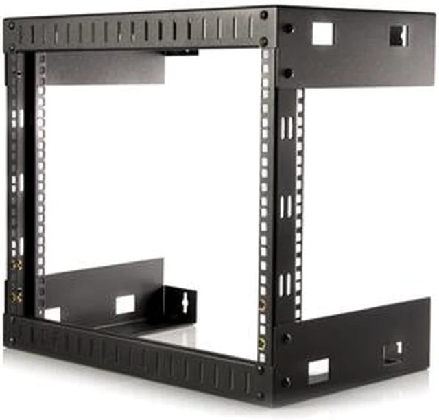 8u Rack Frame StarTech.com RK812WALLO 8U 8U Open Frame Wall Mount Equipment Rack ...