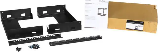 Alt view image 7 of 7 - StarTech.com RK812WALLO 8U 8U Open Frame Wall Mount Equipment Rack