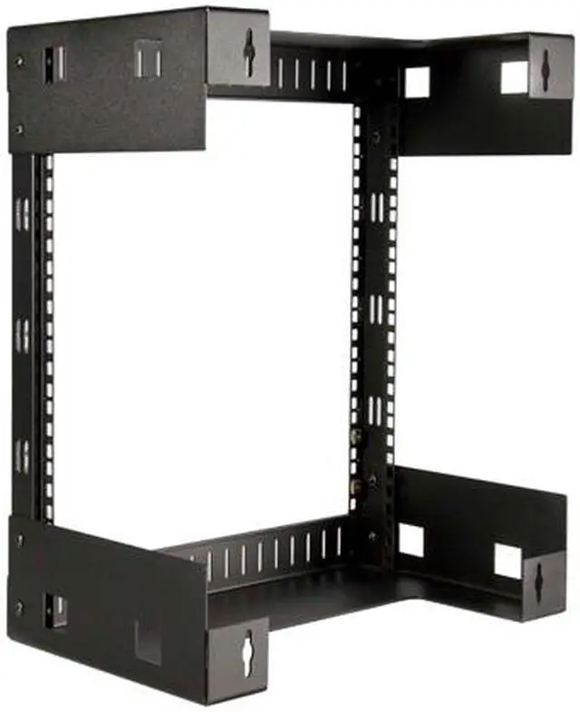 Alt view image 2 of 7 - StarTech.com RK812WALLO 8U 8U Open Frame Wall Mount Equipment Rack