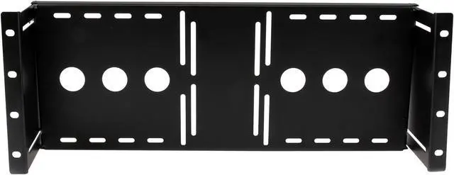 Main image of StarTech.com RKLCDBK 4U Universal VESA LCD Monitor Mounting Bracket for 19in Rack or Cabinet