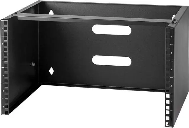Main image of StarTech.com WALLMOUNT6 12 in Deep Wall Mounting Bracket for Patch Panel - Wall Mount Bracket - 6U