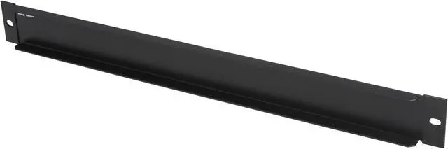 Main image of StarTech BLANKB1 StarTech.com Blanking Panel - 1U - 19 in - Steel - Black - Blank Rack Panel - Filler Panel - Rack Mount Panel - Rack Blanks