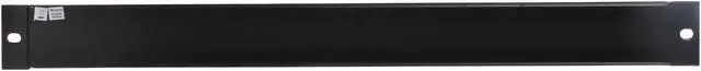 Alt view image 2 of 3 - StarTech BLANKB1 StarTech.com Blanking Panel - 1U - 19 in - Steel - Black - Blank Rack Panel - Filler Panel - Rack Mount Panel - Rack Blanks