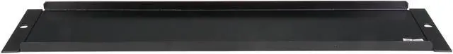 Alt view image 2 of 3 - StarTech BLANKB2 StarTech.com Blanking Panel - 2U - 19 in - Steel - Black - Blank Rack Panel - Filler Panel - Rack Mount Panel - Rack Blanks