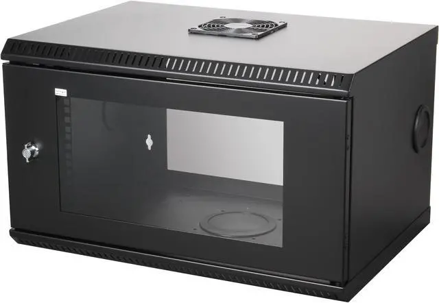Main image of StarTech.com RK619WALL 6U 19in Wall Mount Server Rack Cabinet w/ Acrylic Door