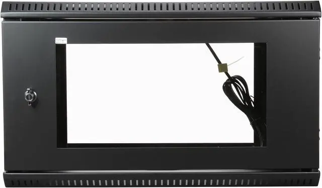 Alt view image 2 of 6 - StarTech.com RK619WALL 6U 19in Wall Mount Server Rack Cabinet w/ Acrylic Door