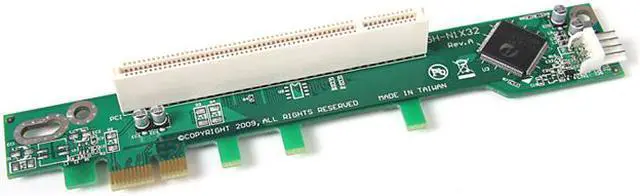 Alt view image 2 of 3 - StarTech.com PEX1PCI1R PCI Express to PCI Riser Card x1 for Intel 1U IPC Server