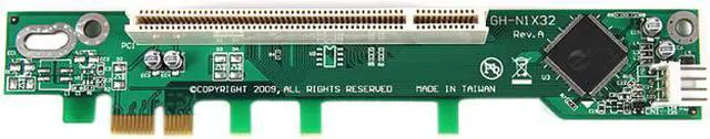 Main image of StarTech.com PEX1PCI1R PCI Express to PCI Riser Card x1 for Intel 1U IPC Server