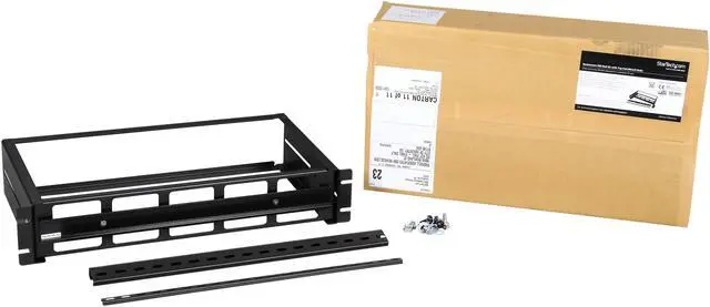 Alt view image 6 of 6 - StarTech.com ADJDINKIT Adjustable Rackmount DIN Rail Kit with Top Hat/Mini/G Rails