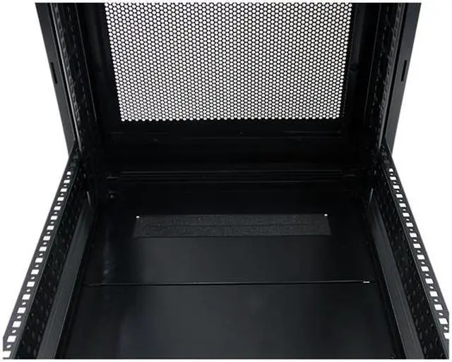 Alt view image 4 of 6 - StarTech.com RK2536BKF Portable Server Rack Cabinet - 25U - 36 in - Network Cabinet - Rolling Server Rack - Server Rack with Casters