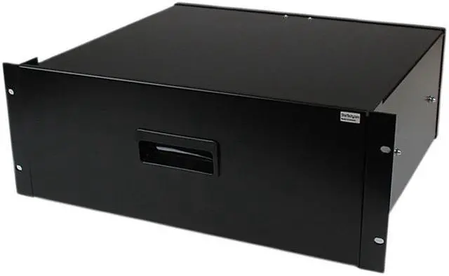 Main image of StarTech.com 4UDRAWER 4U Black Steel Storage Drawer for 19in Racks and Cabinets