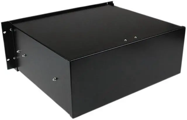 Alt view image 3 of 4 - StarTech.com 4UDRAWER 4U Black Steel Storage Drawer for 19in Racks and Cabinets