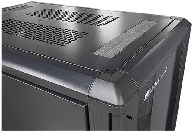 Alt view image 4 of 6 - StarTech.com RK1236BKF Portable Server Rack Cabinet - 12U Server Rack - 36 in - with Glass Door - Network Cabinet - Rolling Server Rack with Casters