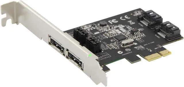Scheda Di Espansione SATA 3.0, Scheda Di Espansione PCIE A SATA3.0 A 2 Porte, Scheda Controller RAID PCIE SATAIII, Alta Velocità 6 Gbps, Supporto RAID0 RAID1 SPAN, Per 8 10 - Foto 9