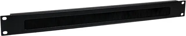 Main image of StarTech.com CMBRUSH1U 1U Brush Strip Horizontal Server Rack Cable Management Panel