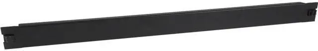 Main image of StarTech RKPNLTL1U StarTech.com Blanking Panel - 1U - 19 in - Tool-less - Steel - Black - TAA Compliant - Blank Rack Panel - Filler Panel