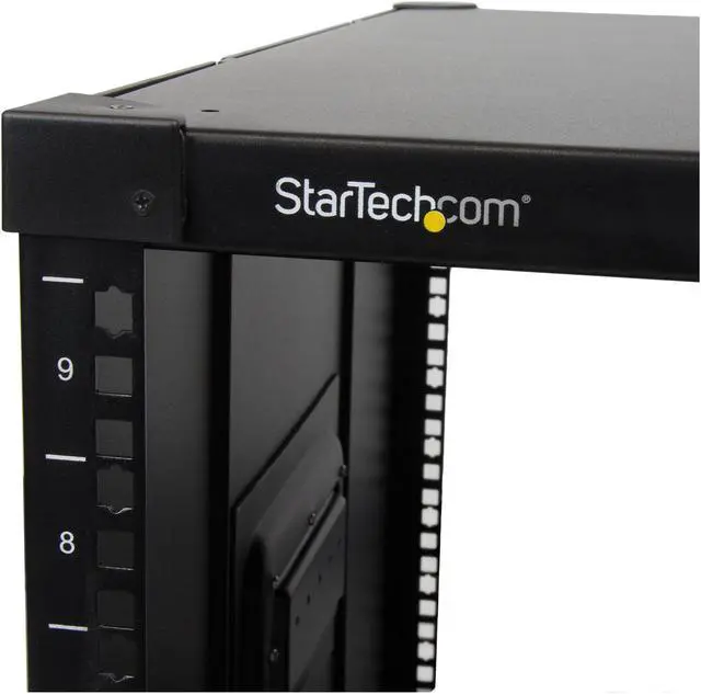 Alt view image 3 of 6 - StarTech.com Portable Server Rack with Handles - Rolling Cabinet - 9U