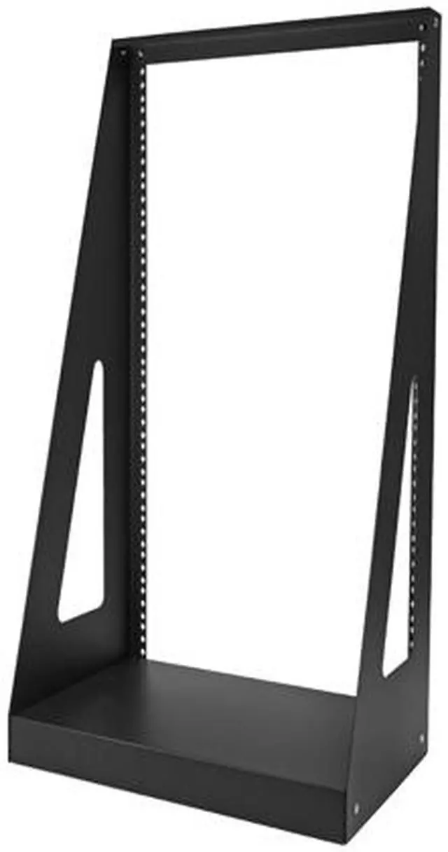 Alt view image 2 of 4 - StarTech.com Heavy Duty 2-Post Rack - Open-Frame Server Rack - 16U