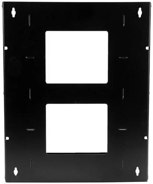 Alt view image 3 of 5 - StarTech.com 8U Wall-Mount Server Rack with Built-in Shelf - Solid Steel - Adjustable Depth 12in to 18in
