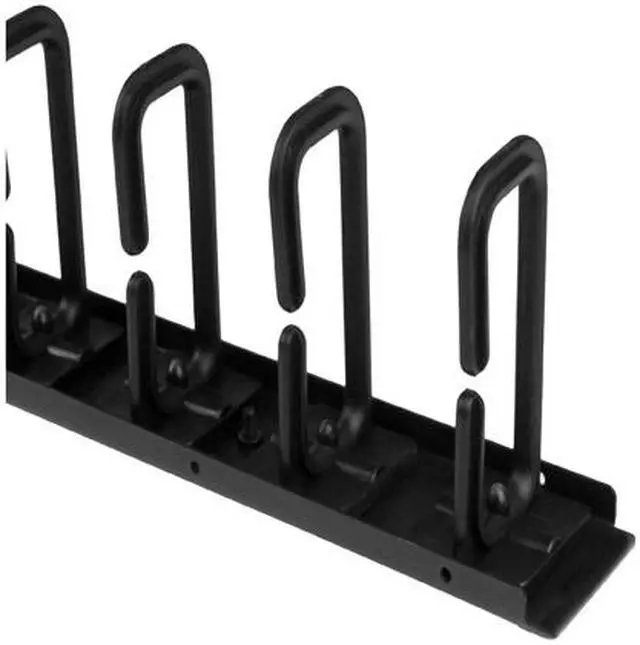 Alt view image 4 of 8 - StarTech.com CMVER20UD Vertical Cable Organizer with D-Ring Hooks - 0U - 3 ft.