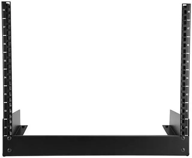 Alt view image 2 of 6 - StarTech 8U Desktop Rack - 19 in. 2-Post Open Frame Rack