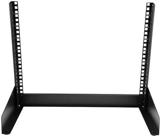 Alt view image 4 of 6 - StarTech 8U Desktop Rack - 19 in. 2-Post Open Frame Rack