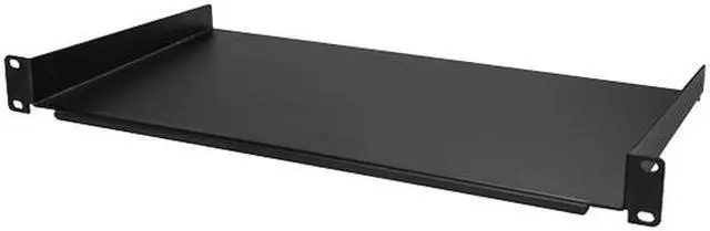 Alt view image 2 of 2 - StarTech CABSHELF1U10 StarTech.com 1U Rack Shelf - 10" - Rack Mount Shelf - Server Rack Shelf - Cantilever Shelf - Network Rack Shelf - 1U Shelf