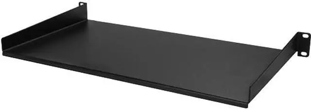 Main image of StarTech CABSHELF1U10 StarTech.com 1U Rack Shelf - 10" - Rack Mount Shelf - Server Rack Shelf - Cantilever Shelf - Network Rack Shelf - 1U Shelf