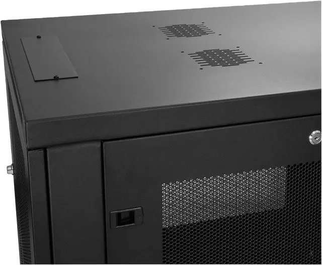 Alt view image 5 of 8 - StarTech RK1233BKM StarTech.com Server Rack Cabinet - 12U - 31 in Deep Enclosure - Network Cabinet - Rack Enclosure Server Cabinet - Data Cabinet