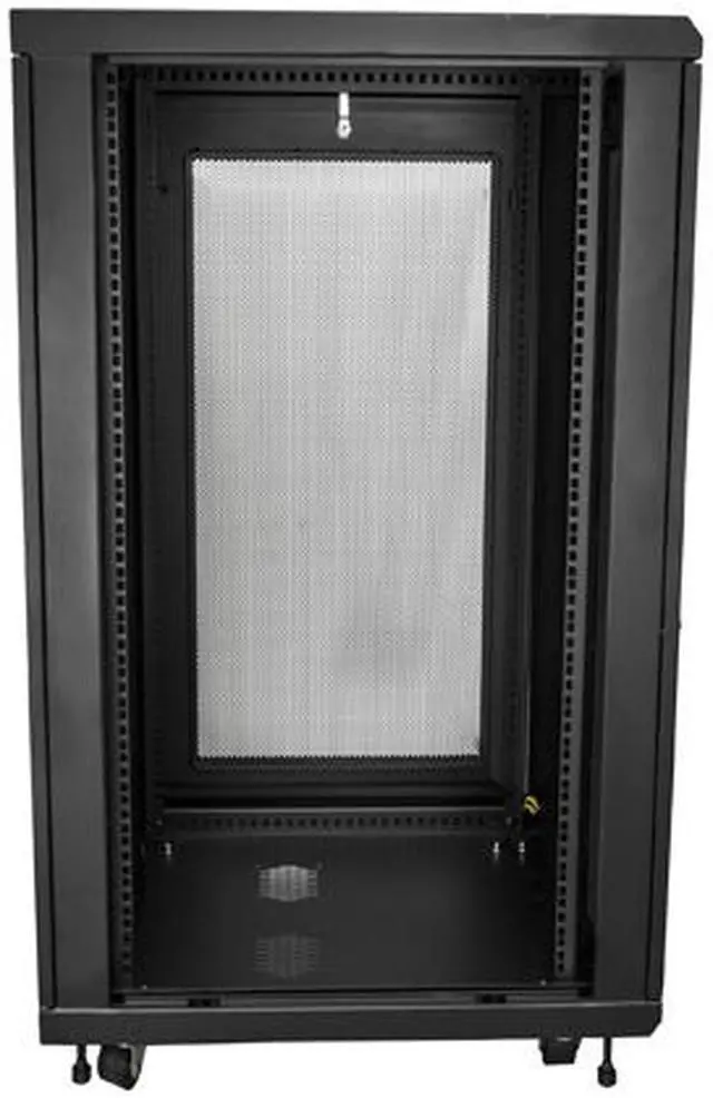 Alt view image 3 of 8 - StarTech RK1833BKM StarTech.com Server Rack Cabinet - 18U - 31 in Deep Enclosure - Network Cabinet - Rack Enclosure Server Cabinet - Data Cabinet