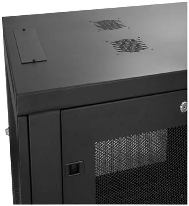 Alt view image 6 of 6 - StarTech.com RK616WALM Wall Mount Server Rack Cabinet - 6U Rack - 14.8" Deep - Network Cabinet - Server Enclosure - Network Enclosure - 6U Case