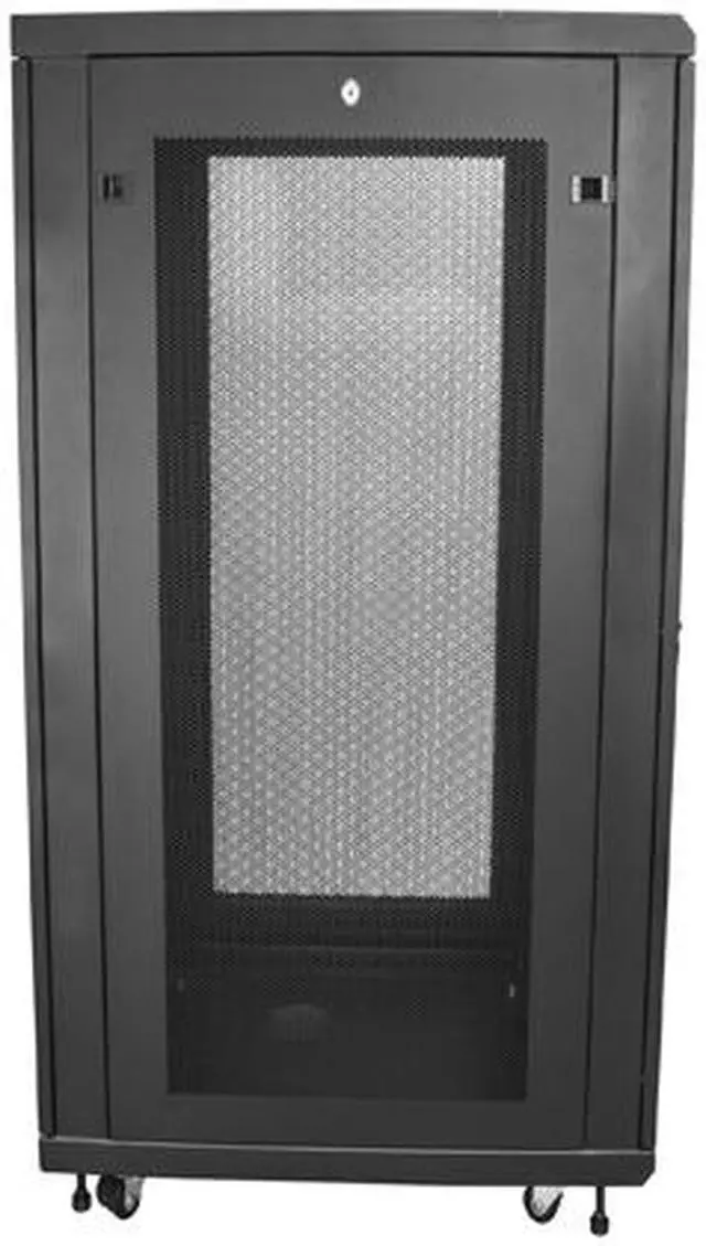 Alt view image 3 of 7 - StarTech RK2433BKM StarTech.com Server Rack Cabinet - 24U - 31 in Deep Enclosure - Network Cabinet - Rack Enclosure Server Cabinet - Data Cabinet