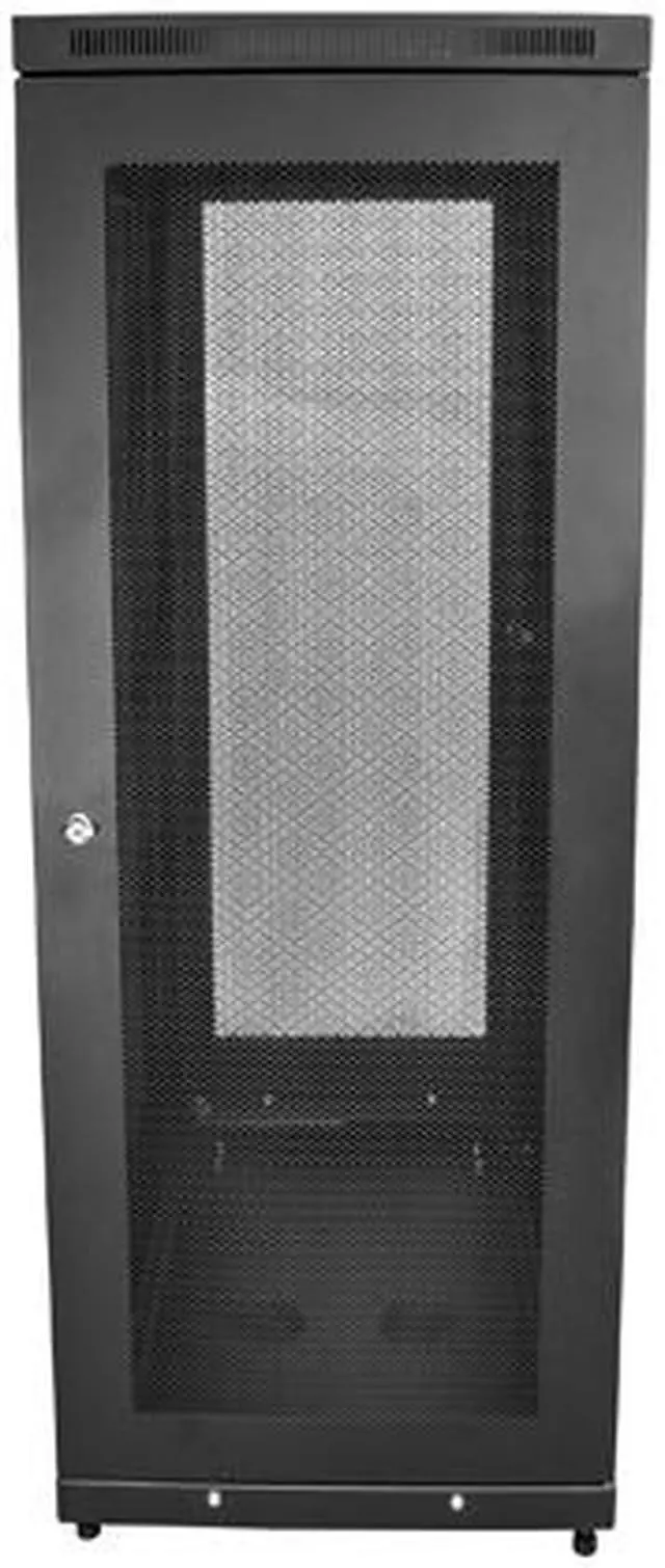 Alt view image 2 of 7 - StarTech RK2433BKM StarTech.com Server Rack Cabinet - 24U - 31 in Deep Enclosure - Network Cabinet - Rack Enclosure Server Cabinet - Data Cabinet