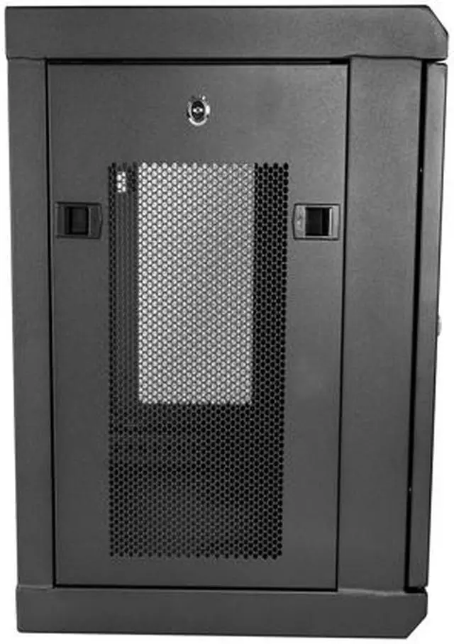 Alt view image 3 of 6 - StarTech.com RK9WALM Wall Mount Server Rack Cabinet - 9U Rack - 14.6" Deep - Network Rack - Server Cabinet - Wall Mount Rack