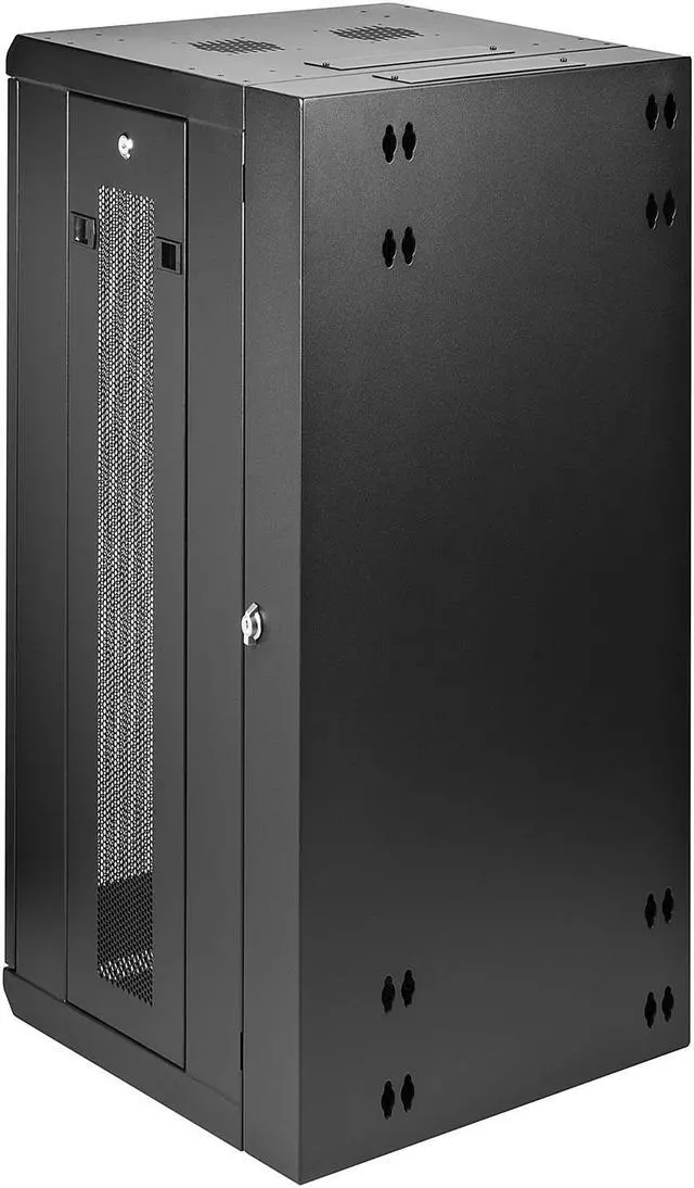 Alt view image 5 of 6 - StarTech.com Wall Mount Server Rack Cabinet - 18U Rack - 20" Deep - Hinged Enclosure - Wall Mount Rack - Server Cabinet