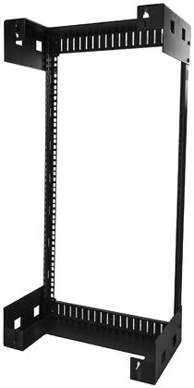 Alt view image 3 of 4 - StarTech RK15WALLO Wall Mount Server Rack - 15U Rack - 12 in Deep - Open Frame - Network Rack - Wall Mount Rack - Equipment Rack - 2 Post Rack
