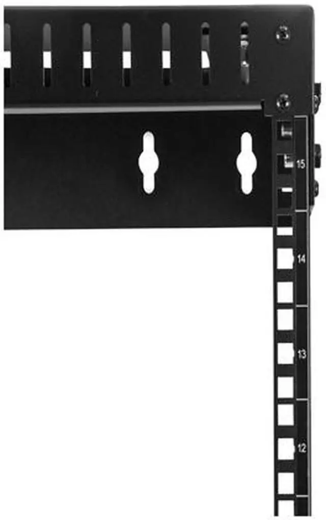 Alt view image 3 of 3 - StarTech.com RK15WALLOA Wall Mount Server Rack - 15U Rack - 12- 20 in Adjustable Depth - Open Frame - Network Rack - Computer Rack - Equipment Rack