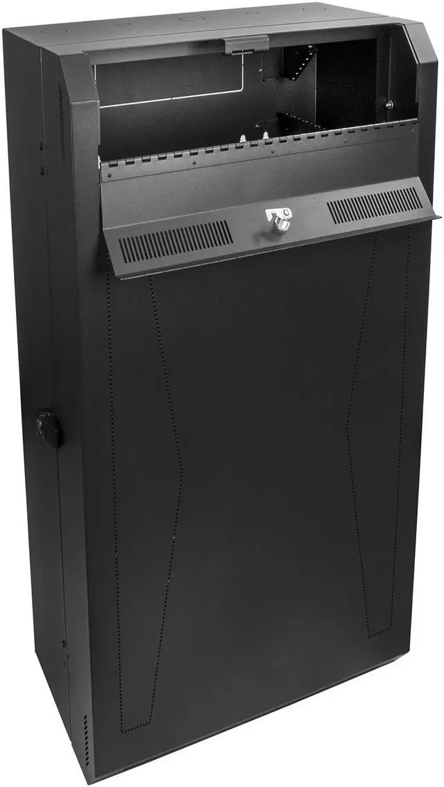 Alt view image 3 of 6 - StarTech RK830WALVS 8U Vertical Server Cabinet - Wall Mount Network Cabinet - 30 in. Depth