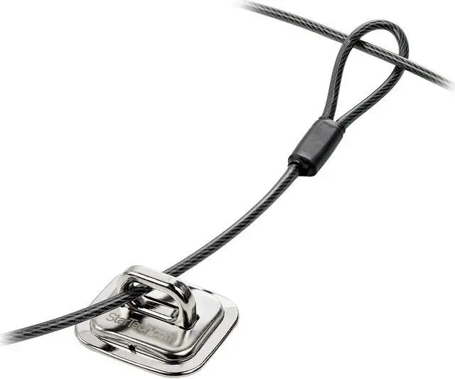 Alt view image 3 of 5 - StarTech.com LTANCHOR Laptop Cable Lock Anchor - Steel - Computer Security Cable Anchor - Desk Mount Security Anchor Point - Screw-On Lock Anchor