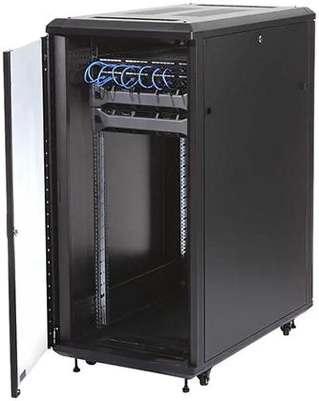 Alt view image 3 of 3 - StarTech.com RK3236BKF 32U 19" Server Rack Cabinet