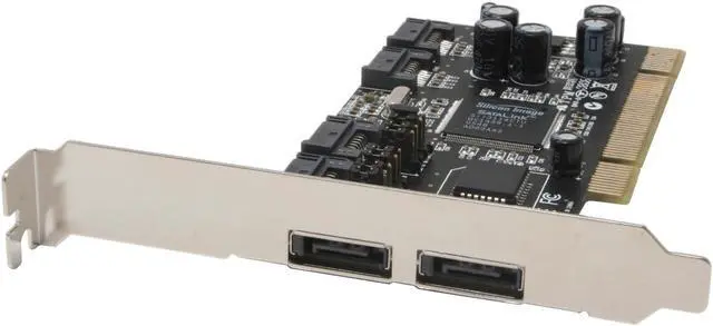 Alt view image 8 of 11 - Rosewill RC-209 PCI SATA Controller Card