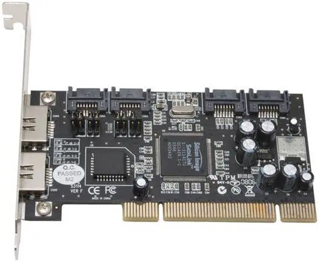 Alt view image 2 of 11 - Rosewill RC-209 PCI SATA Controller Card