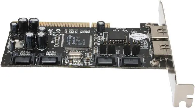 Alt view image 3 of 11 - Rosewill RC-209 PCI SATA Controller Card