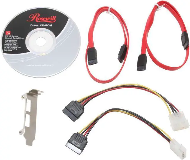 Alt view image 10 of 11 - Rosewill RC-209 PCI SATA Controller Card
