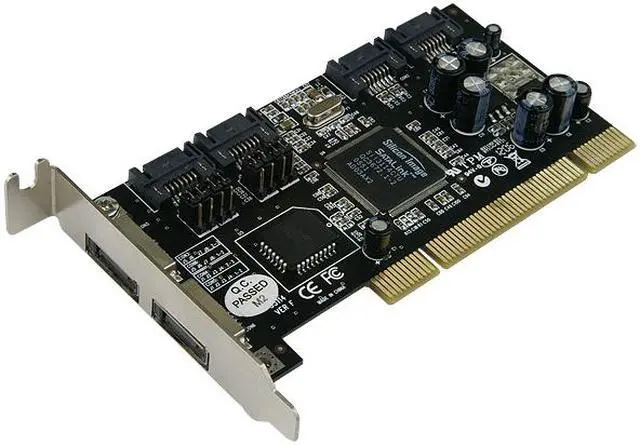 Alt view image 7 of 11 - Rosewill RC-209 PCI SATA Controller Card