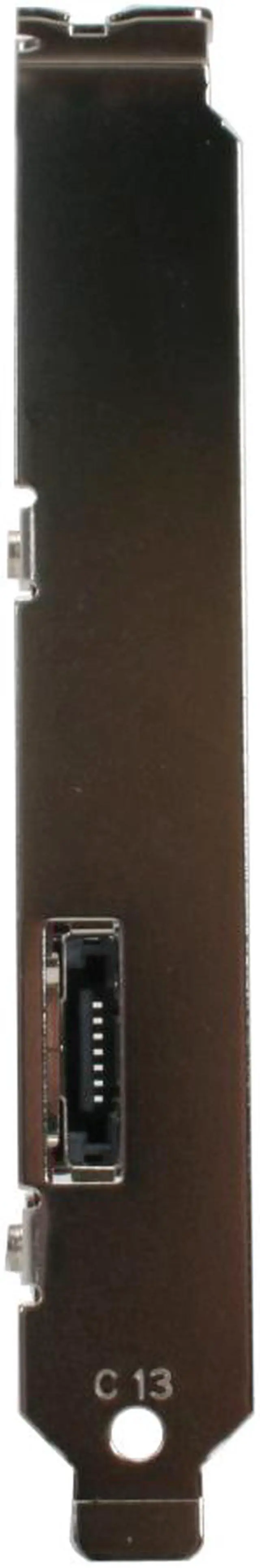 Alt view image 2 of 8 - Rosewill RC-213 Silicon Image PCI Express External eSATA x1/ Internal SATA x1 3G NCQ Controller Card RAID 0/1/0+1/5/ or un-RAID modes