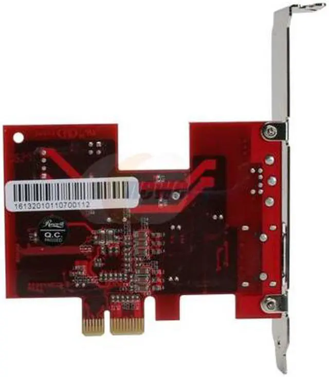 Alt view image 4 of 8 - Rosewill RC-213 Silicon Image PCI Express External eSATA x1/ Internal SATA x1 3G NCQ Controller Card RAID 0/1/0+1/5/ or un-RAID modes