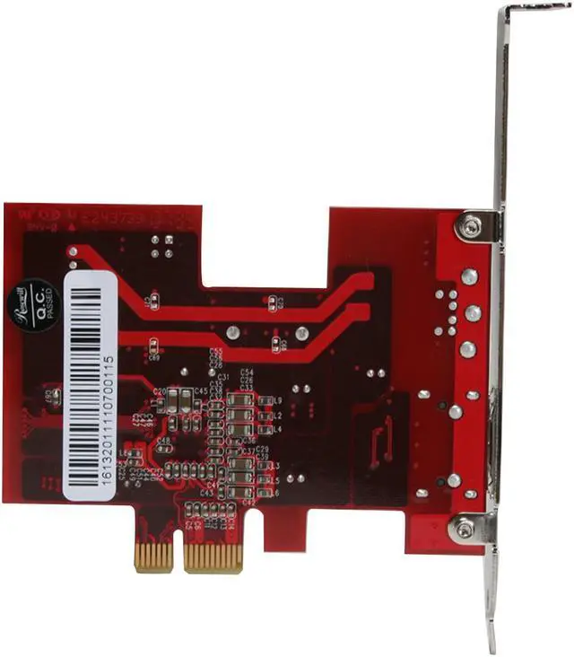 Alt view image 4 of 6 - Rosewill RC-214 Silicon Image PCI Express External eSATA x1/ Internal SATA x1 3G NCQ un-RAID Controller Card