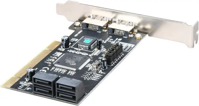 Alt view image 5 of 6 - Rosewill RC-209-EX PCI 2.3, 32bit, 33/66Mhz SATA Controller Card