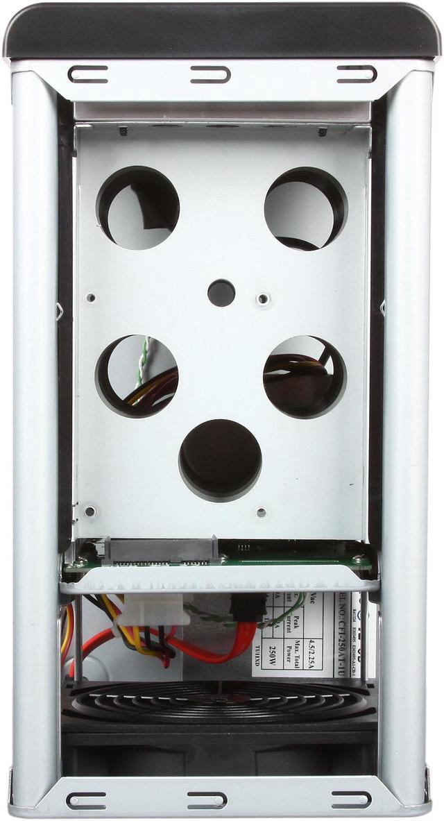Alt view image 6 of 13 - Rosewill RSV-S5 - 5-Bay 2.5" & 3.5" Hot-Swap Storage Encl. System - RAID 0 / 1 / 5 / 10 / 5 + Spare / Spanning / JBOD - 120mm Fan, Port Multiplier, Tray Design - Controller Card Bundle